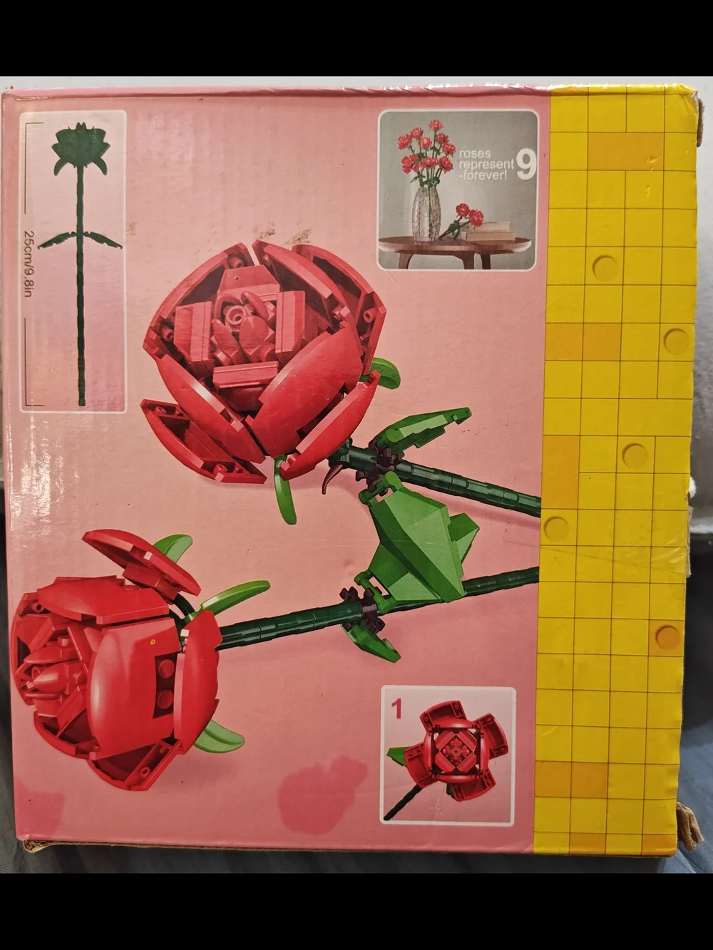Red Rose Building Set - 120pcs